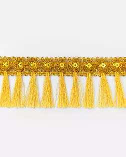 Бахрома металлизированная ш.4,5см (уп.13,7м) арт. БДМ-12-1-33180.001