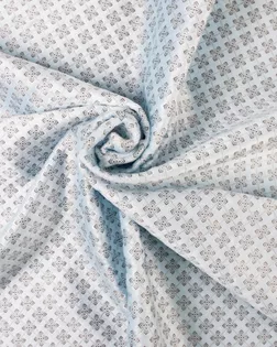 Вельбоа.FDY VELBOA WITH FOIL PRINTED 220GSM 180СМ FC133 blue арт. ТК10-1-3-ВЛ-01-027-ГЛ