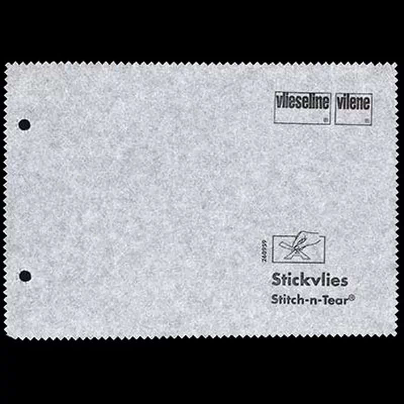 Флизелин для вышивания Stickvlies ФАСОВКА 40г/м2, 90x100см арт. ГММ-1979-1-ГММ0079771 - рис. 1