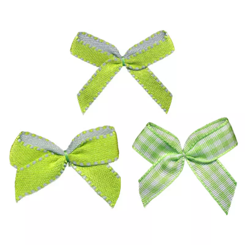 Набор текстильных бантиков "Annet" BDR  5х20 шт арт. ГММ-3116-9-ГММ0068690 - рис. 1