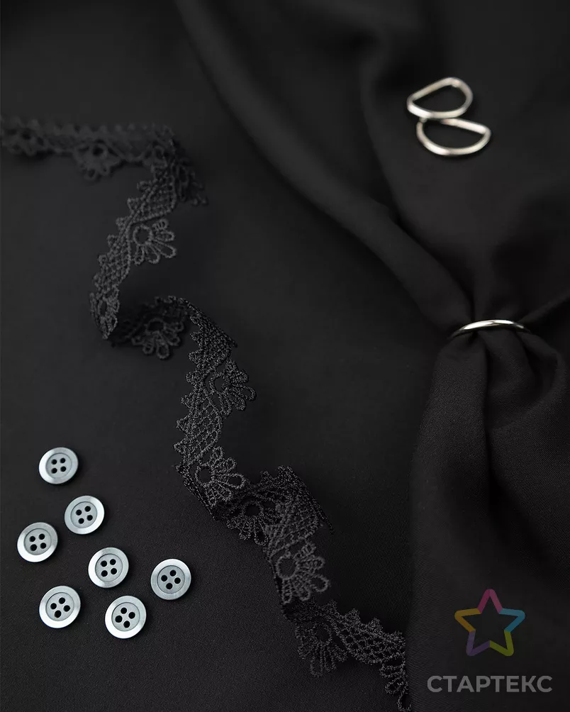 Штапель-поплин однотонный арт. ОШТ-5-12-6014.001 - рис. 6