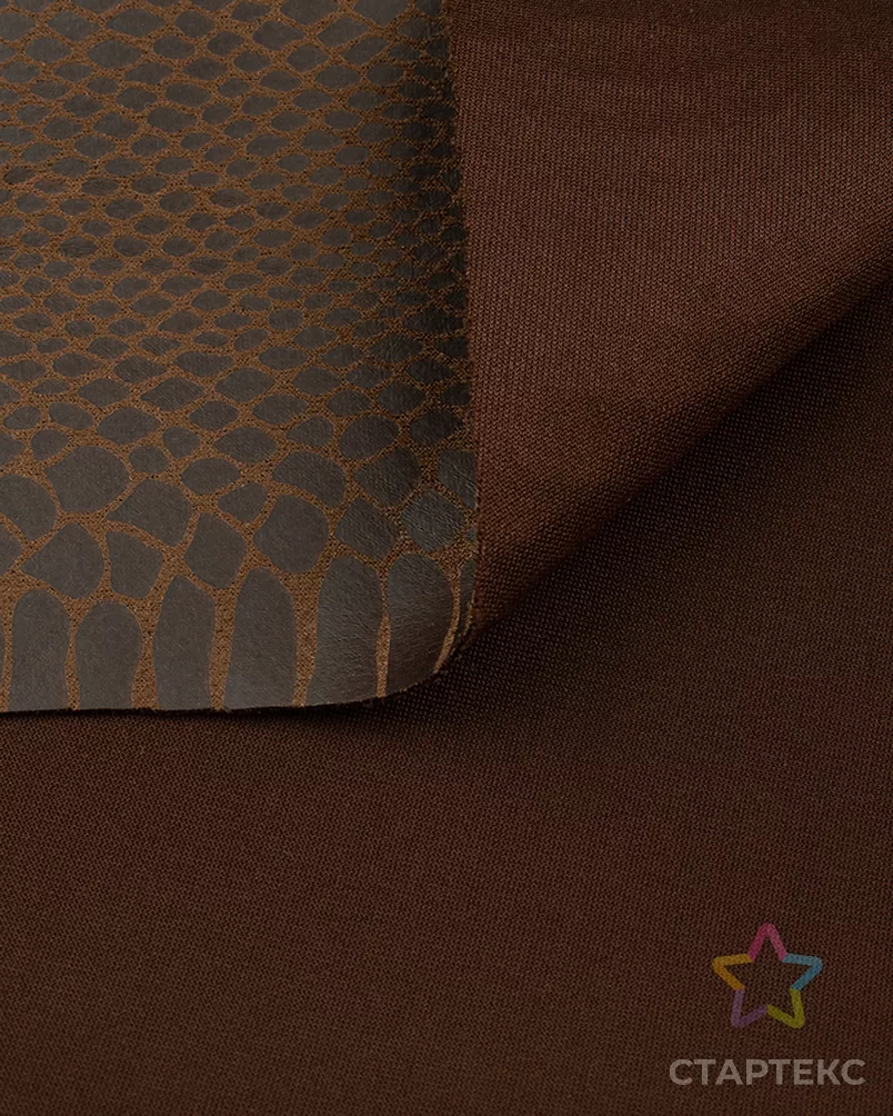 Замша на скубе "Рептилия" арт. ЗАМ-97-2-27103.002 - рис. 4