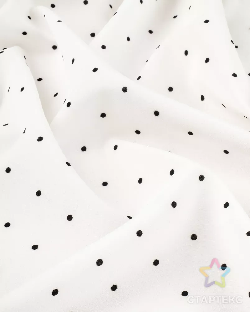 "Салма" стрейч принт горох арт. СВ-228-1-20008.084 - рис. 3