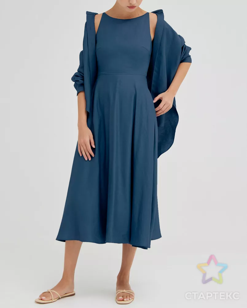 Костюмный Лен стрейч арт. ЛН-165-6-21726.003 - рис. 5