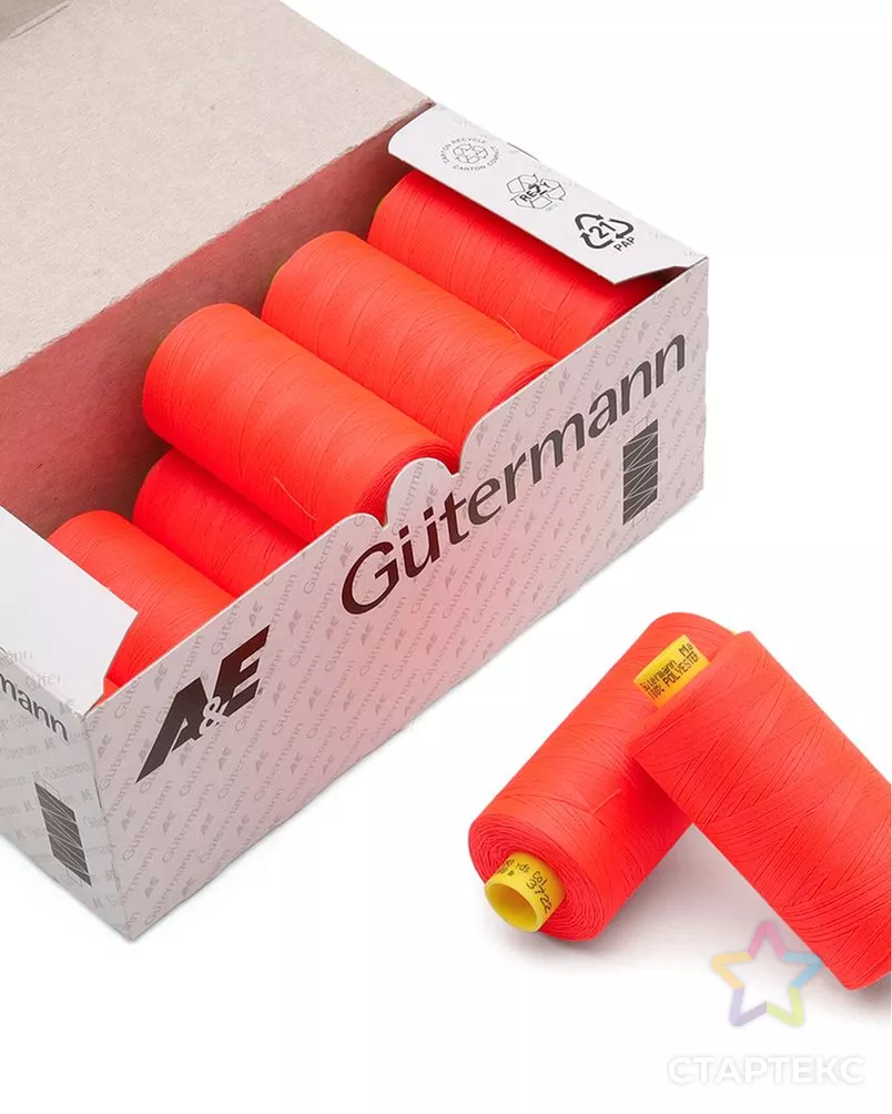 Нить Gutermann Mara 120/1000м арт. НИ2П-2-1-44474.001 - рис. 3