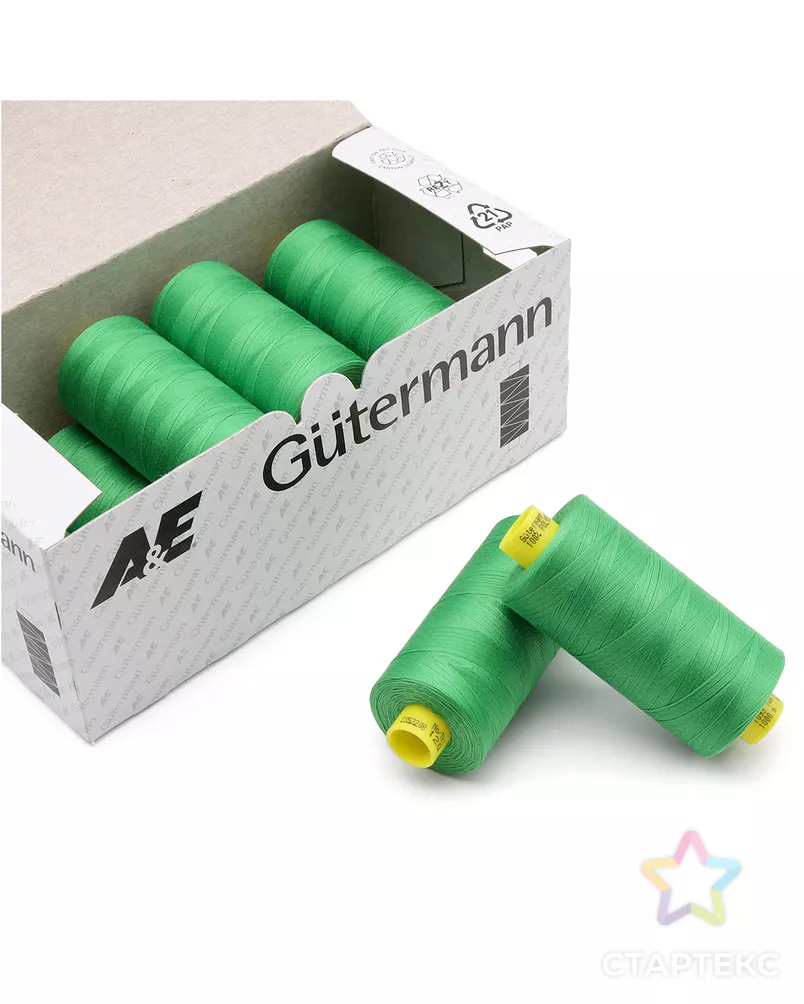 Нить Gutermann Mara 120/1000м арт. НИ2П-2-2-44474.002 - рис. 3