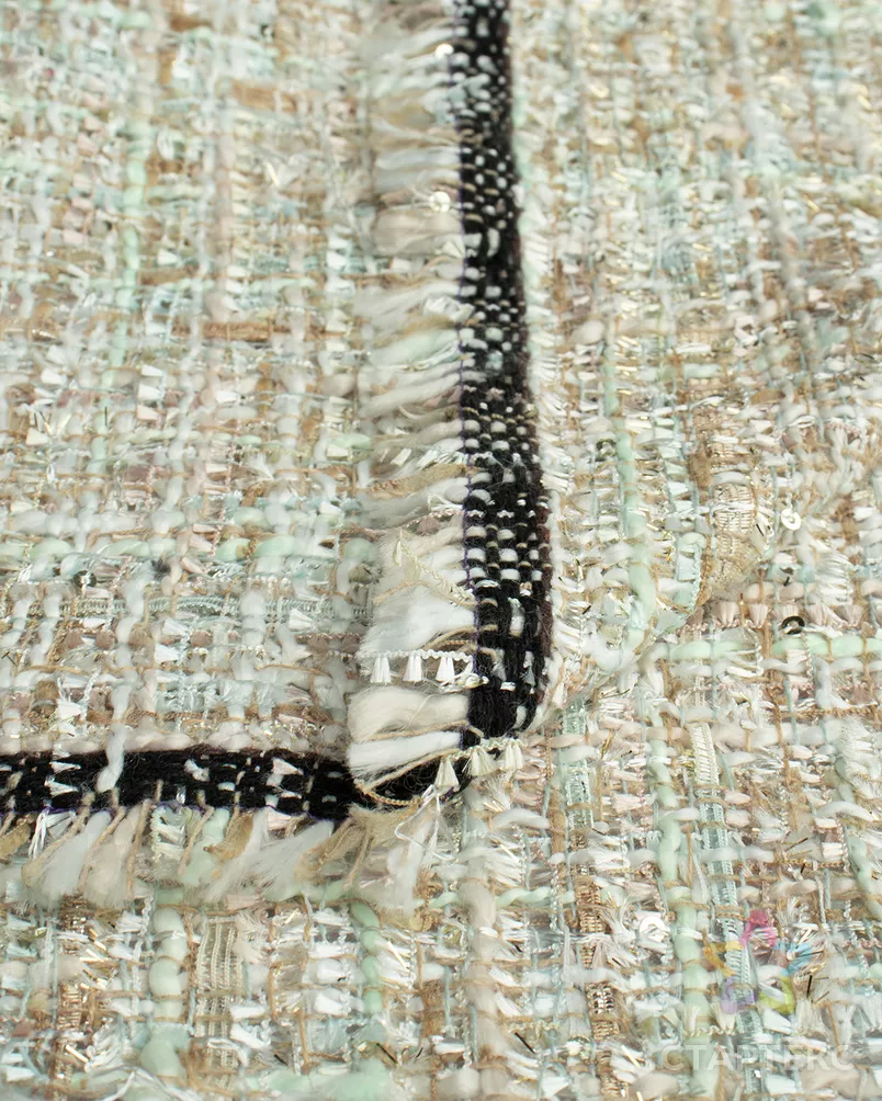 Букле с пайетками арт. БК-278-1-20981.003 - рис. 4