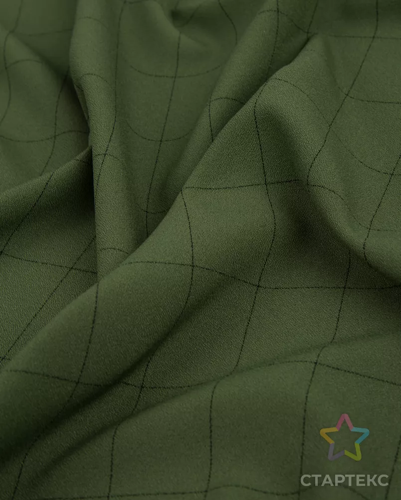 Креп "Булгари" клетка арт. КРП-99-4-20672.004 - рис. 4