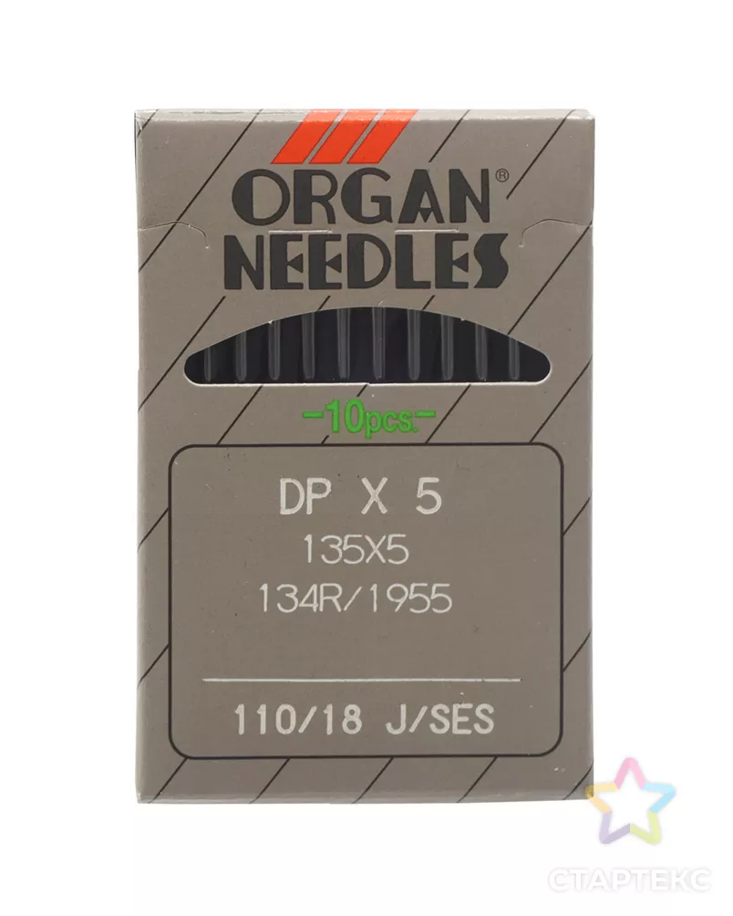 Иглы Орган DP * 5/110 SES , упак/10шт арт. АРС-47639-1-АРС0001232918 - рис. 1