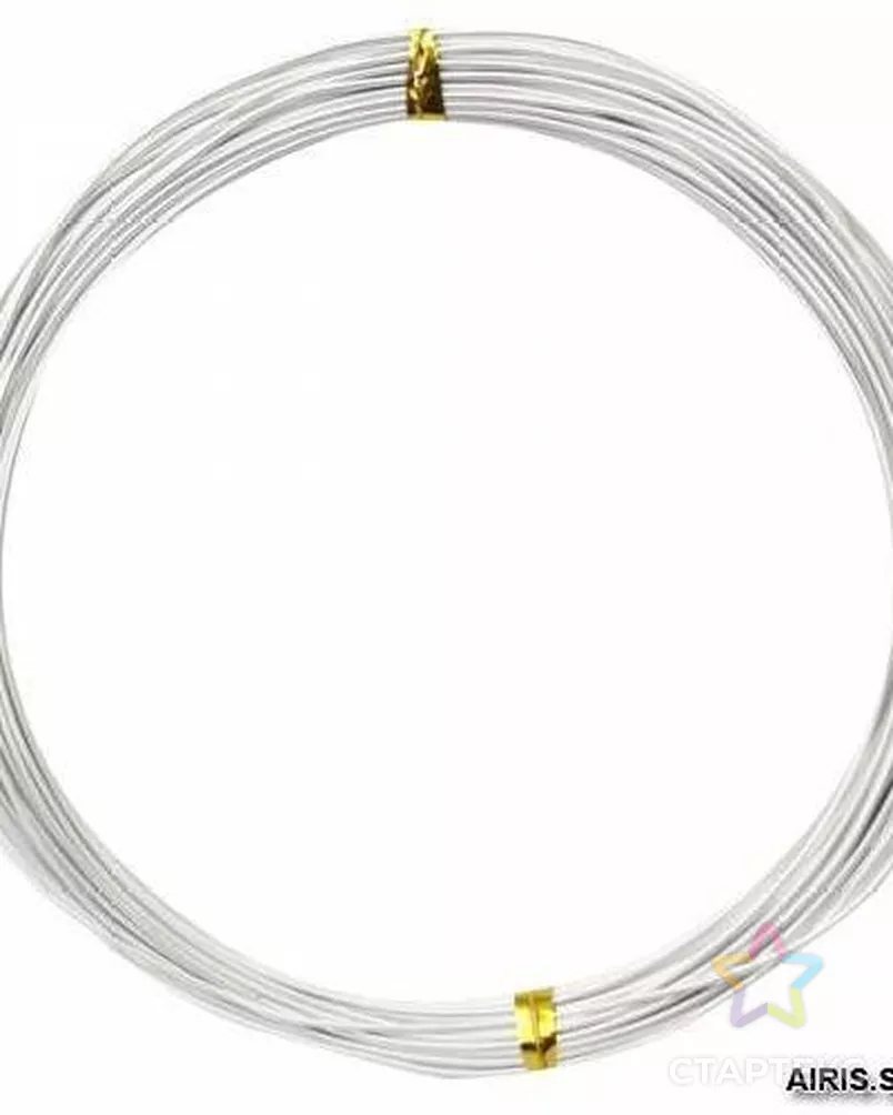 Проволока для рукоделия, 1 мм*10 м, 'Астра' (21 темное серебро) арт. АРС-17757-1-АРС0000817400 - рис. 1