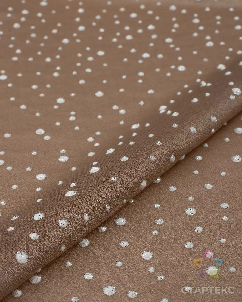 Трикотаж  с блестящими напылением арт. ТЛ-101-8-21602.008 - рис. 1