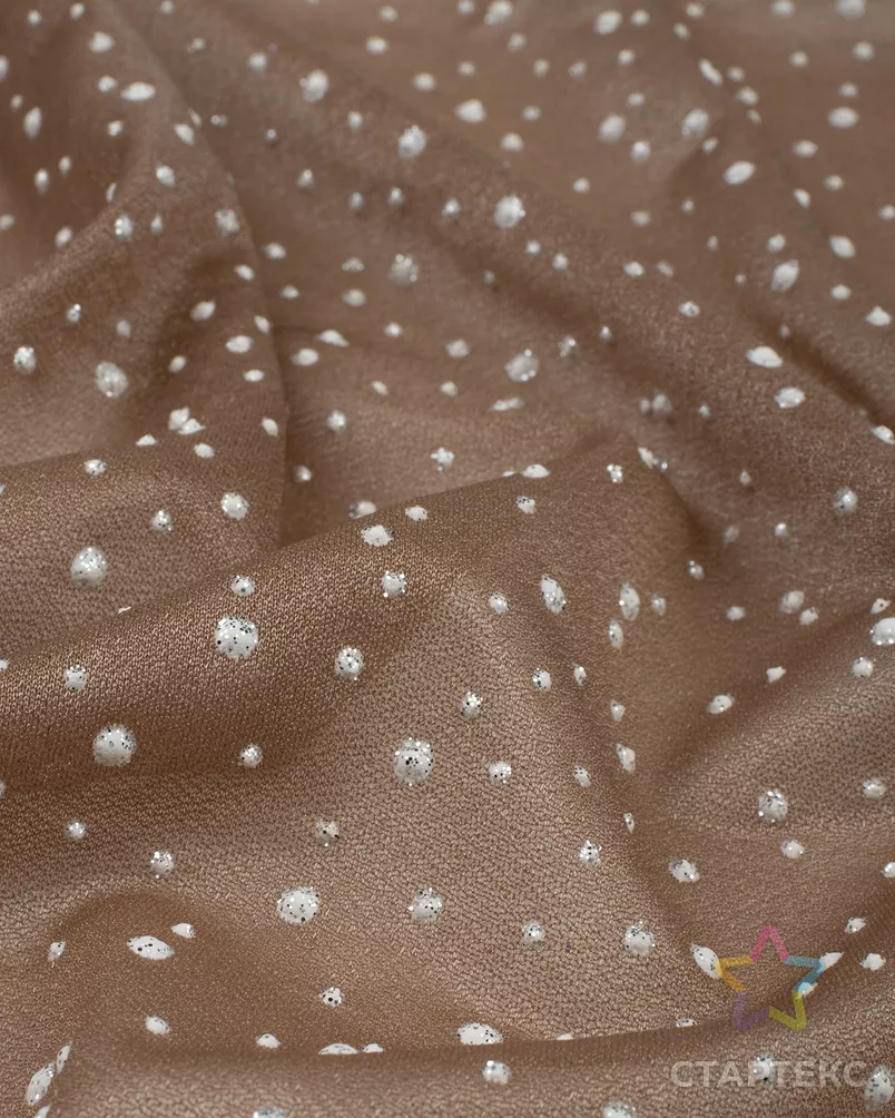 Трикотаж  с блестящими напылением арт. ТЛ-101-8-21602.008 - рис. 2