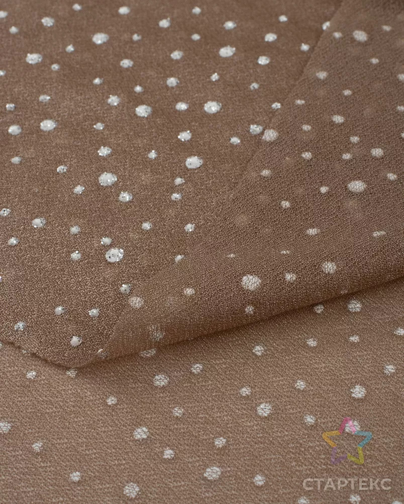 Трикотаж  с блестящими напылением арт. ТЛ-101-8-21602.008 - рис. 3