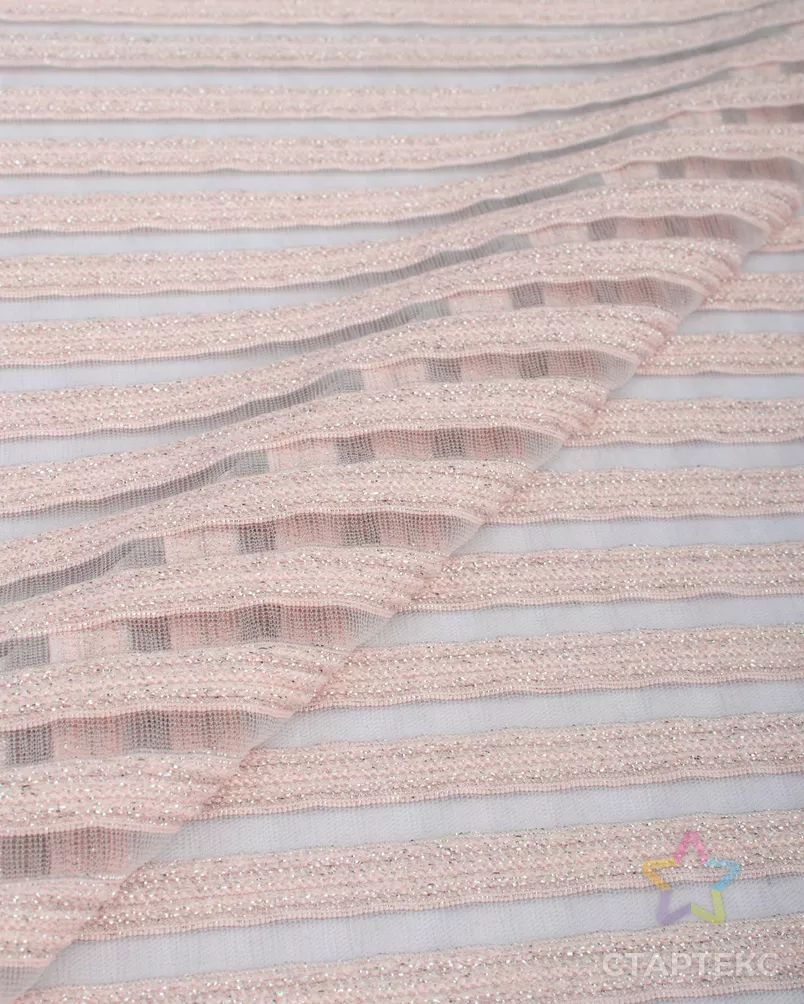 Трикотаж имитации резинки люрекс арт. ТРЛ-2-2-21105.002 - рис. 1