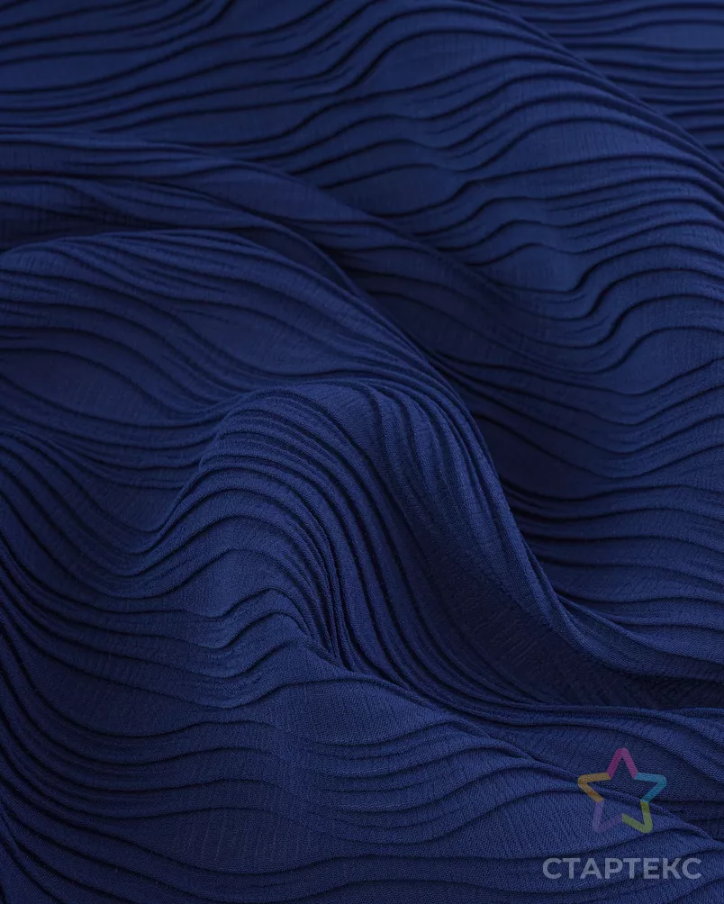Шифон  плиссе "Фреди" арт. ШГФ-1-3-25343.003 - рис. 4