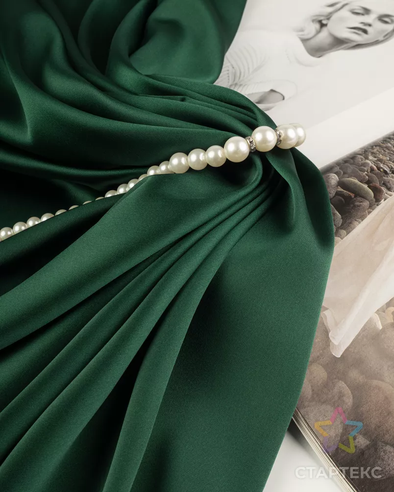 Атлас стрейч "Лаванда" арт. АО-12-6-20164.031 - рис. 5