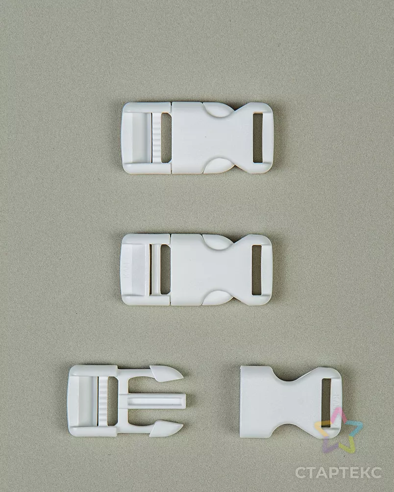 Фастекс пластик 13мм пластмасса арт. ПРС-606-3-ПРС0020694 - рис. 1