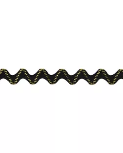 Тесьма PEGA тип вьюнчик ш.1,15см (черный с люрексом) 50м арт. ГЕЛ-11059-1-ГЕЛ0051645