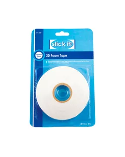 Клейкая лента 3D, двусторонняя, STICK IT, 18 мм х 5 м арт. ГЕЛ-15125-1-ГЕЛ0053177