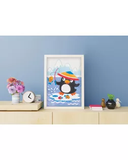 "ФРЕЯ" PNBK-013 "Арктический улов" Набор для раскрашивания по номерам 29.5 х 20.5 см 1 л.  арт. ГММ-115960-1-ГММ117629009234