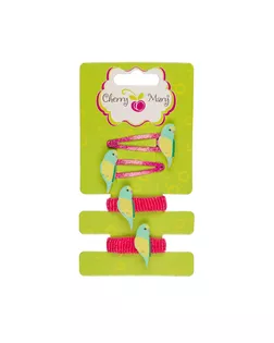 "CHERRY MARY" S6010 Набор аксессуаров для волос 5 х 4 шт. 2-й сорт №07 ассорти арт. ГММ-114771-2-ГММ120850289784