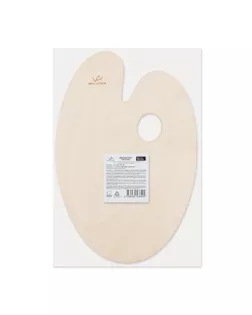 Палитра "VISTA-ARTISTA" деревянная FSPK-2030 20 х 30 см овальная арт. ГММ-115939-1-ГММ121080516814