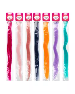 "CHERRY MARY" TH07055 Украшение для волос "Прядь" 55 см ± 3 5 х 1 шт №04 т.синий арт. ГММ-117657-4-ГММ121518211994