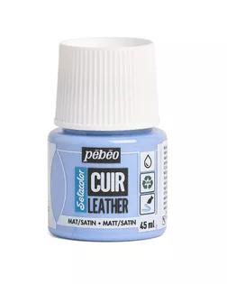 "PEBEO" Краска по коже Setacolor 45 мл 295610 Синий замороженный арт. ГММ-118598-10-ГММ123658304604