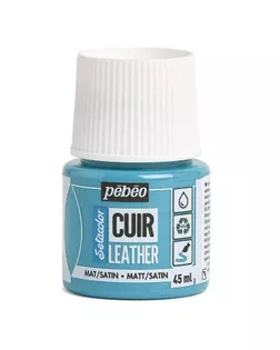 "PEBEO" Краска по коже Setacolor 45 мл 295613 Бирюзовый арт. ГММ-118598-13-ГММ123658819474