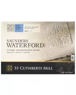 "St. Cuthberts Mill" Альбом для акварели CP 300 г/м2 23 х 31 см склейка с одной стороны 20 л. арт. ГММ-117864-2-ГММ125644199244
