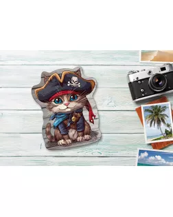 "ФРЕЯ" PZLF-008 Пазл фигурный деревянный "Кот-пират" 155 элемент. "ФРЕЯ" PZLF-008 Пазл фигурный деревянный "Кот-пират" 155 элемент. арт. ГММ-117891-1-ГММ133840229274