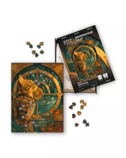 "ФРЕЯ" PZLD-008 Пазл деревянный "Кот Фортуны" 500 элемент. "ФРЕЯ" PZLD-008 Пазл деревянный "Кот Фортуны" 500 элемент. арт. ГММ-118673-1-ГММ136423290024