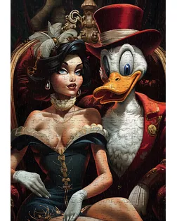 "ФРЕЯ" Пазл 500 деталей 32.5 x 47.5 см PZL-500/56 Экстравагантная пара арт. ГММ-100651-65-ГММ136807668484