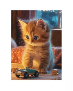 "ФРЕЯ" Пазл 80 элемент. PZL-80/05 Поехали, машинка! арт. ГММ-119673-4-ГММ140109668114