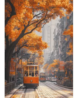 "ФРЕЯ" Пазл 500 деталей 32.5 x 47.5 см PZL-500/79 Листопадный переулок арт. ГММ-100651-67-ГММ143135551264