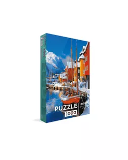 "ФРЕЯ" Пазл 1000 элемент. PZL-1000/93 Красочная Норвегия арт. ГММ-100786-72-ГММ143137090094