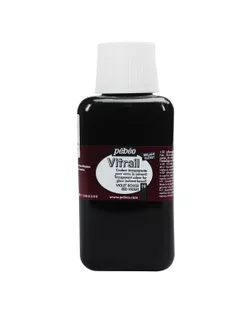"PEBEO" Краска для стекла и металла Vitrail лаковая прозрачная 250 мл 053-019 красно-фиолетовый арт. ГММ-119684-5-ГММ150472505394