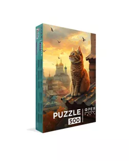 "ФРЕЯ" Пазл 500 деталей 32.5 x 47.5 см PZL-500/102 С высоты птичьего полета арт. ГММ-100651-91-ГММ153659278134