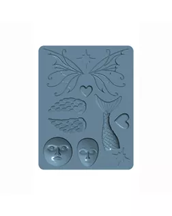 "Sculpey" Silicone Bakeable Mold силиконовая форма для слепков APM 66 Whimsy арт. ГММ-108456-6-ГММ064287727694