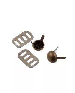 Фурнитура сумочная металл GH 01/10 Ножки д/дна сумки d 10 мм 20 шт. №24 под бронзу арт. ГММ-107630-2-ГММ074827649744