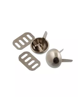 Фурнитура сумочная металл GH 01/15 Ножки д/дна сумки d 15 мм 20 шт. №04 под никель арт. ГММ-107631-1-ГММ074854795454