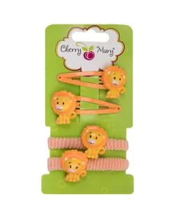 "CHERRY MARY" S6208 Набор аксессуаров для волос 5 х 4 шт. №03 львята арт. ГММ-116664-3-ГММ075145307844