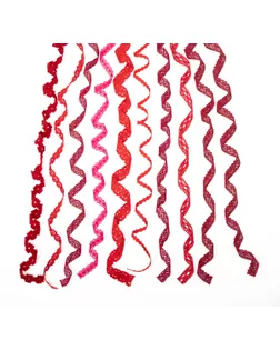 Набор кружевных лент HС-VS 11 шт х 1 м 08 красный арт. ГММ-110120-2-ГММ079969239374