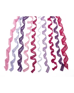 Набор кружевных лент HС-VS 11 шт х 1 м 10 лиловый арт. ГММ-110120-3-ГММ079969240394