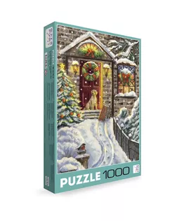 "ФРЕЯ" Пазл 1000 элемент. В ожидании Рождества PZL-1000/18 арт. ГММ-100786-20-ГММ080165804144