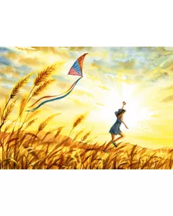 "ФРЕЯ" Пазл 2000 элемент. PZL-2000/24 Полёт воздушного змея арт. ГММ-106282-22-ГММ080301398034