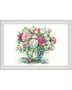 "ФРЕЯ" Пазл 2000 элемент. Букет с пионами PZL-2000/10 арт. ГММ-106282-13-ГММ080301398134