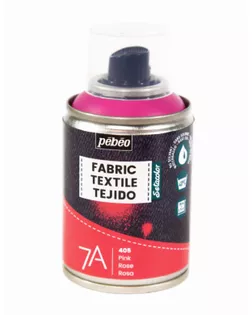 "PEBEO" Краска для текстиля 7А Spray (аэрозоль) 100 мл 805405 розовый арт. ГММ-110151-7-ГММ085081671954