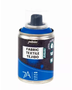 "PEBEO" Краска для текстиля 7А Spray (аэрозоль) 100 мл 805408 синий арт. ГММ-110151-12-ГММ085081698934