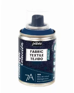 "PEBEO" Краска для текстиля 7А Spray (аэрозоль) 100 мл 805504 синяя полночь арт. ГММ-110151-13-ГММ085081702734